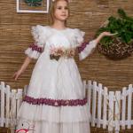 فستان بناتي تركي فاخر موديل 3024