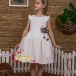 فستان بناتي تركي فاخر موديل 3083