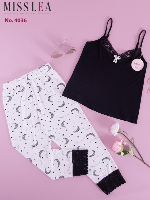 بجامة نسائي صيفي موديل 4036