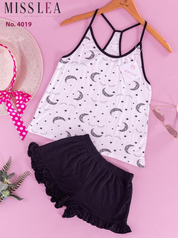 بجامة نسائي صيفي موديل 3965