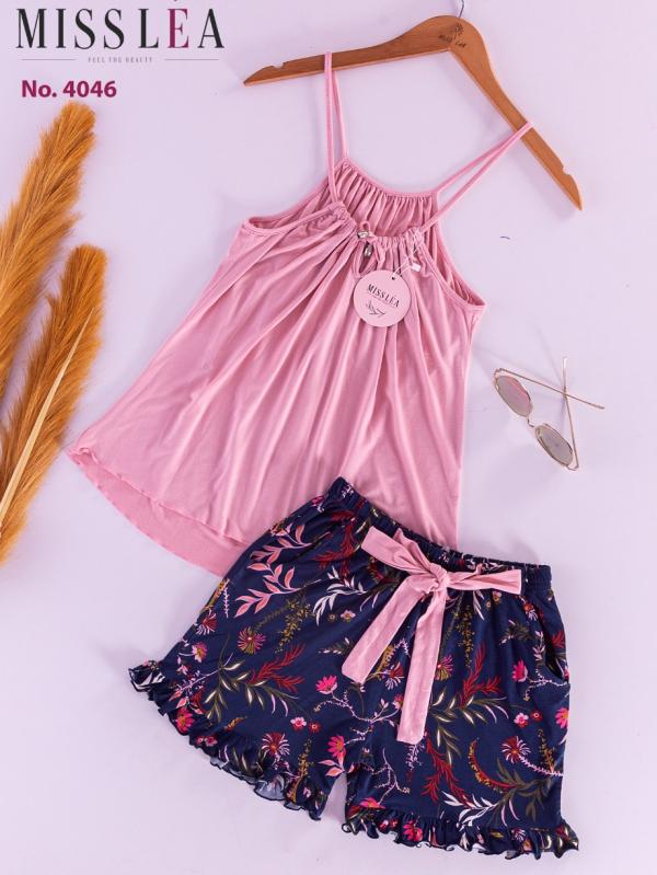 بجامة نسائي صيفي موديل 4046