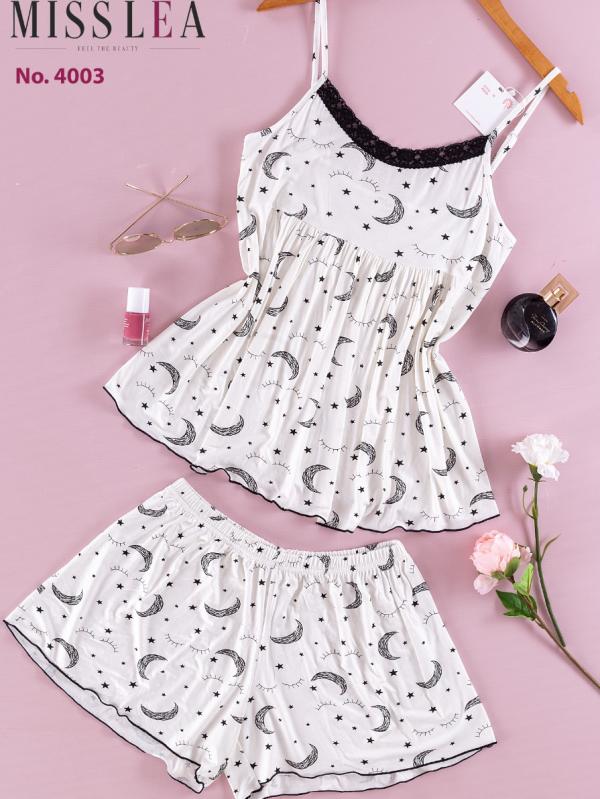 بجامة نسائي صيفي موديل 4003