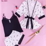 بجامة نسائي صيفي موديل 4001