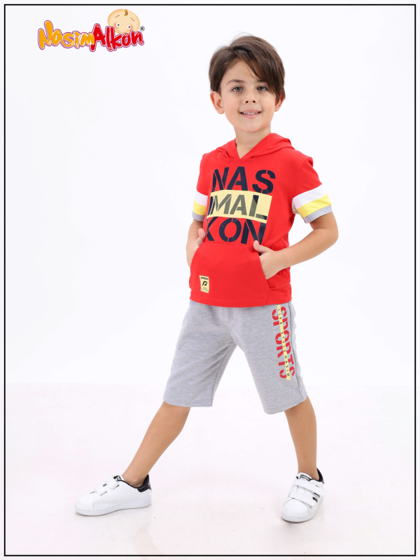 بجامة ولادي شورت موديل 200141