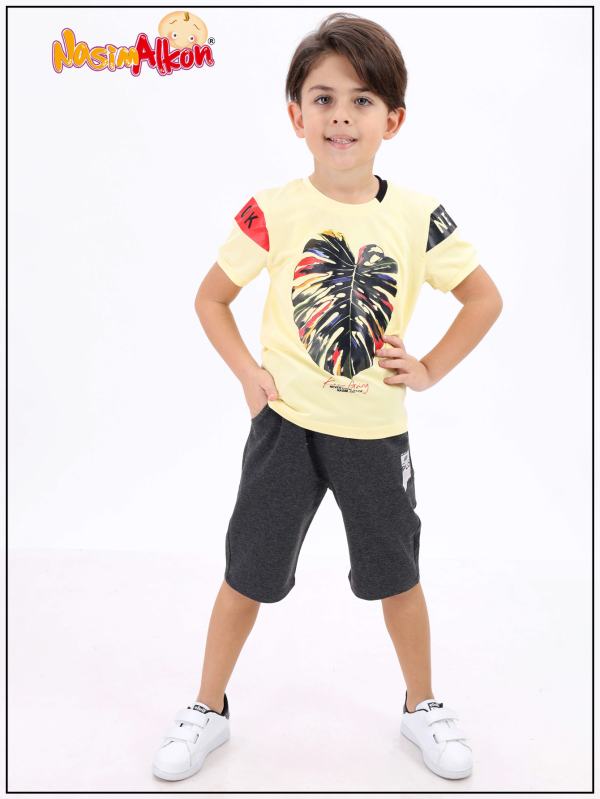 بجامة ولادي شورت موديل 200143