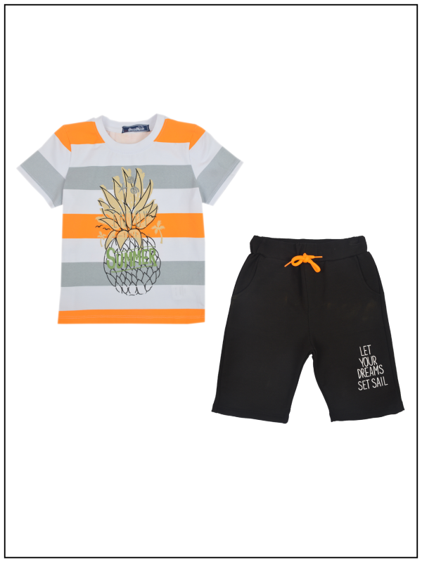 بجامة ولادي  قطعتين موديل 1236-1736