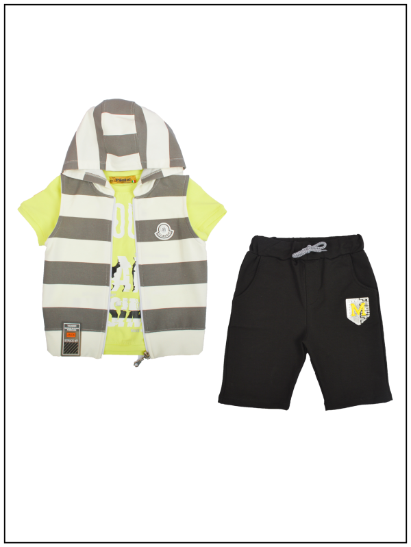 بجامة ولادي 3 قطع موديل 1264-1764-2264