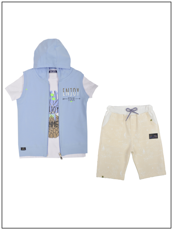 بجامة ولادي 3 قطع موديل 1779-1279