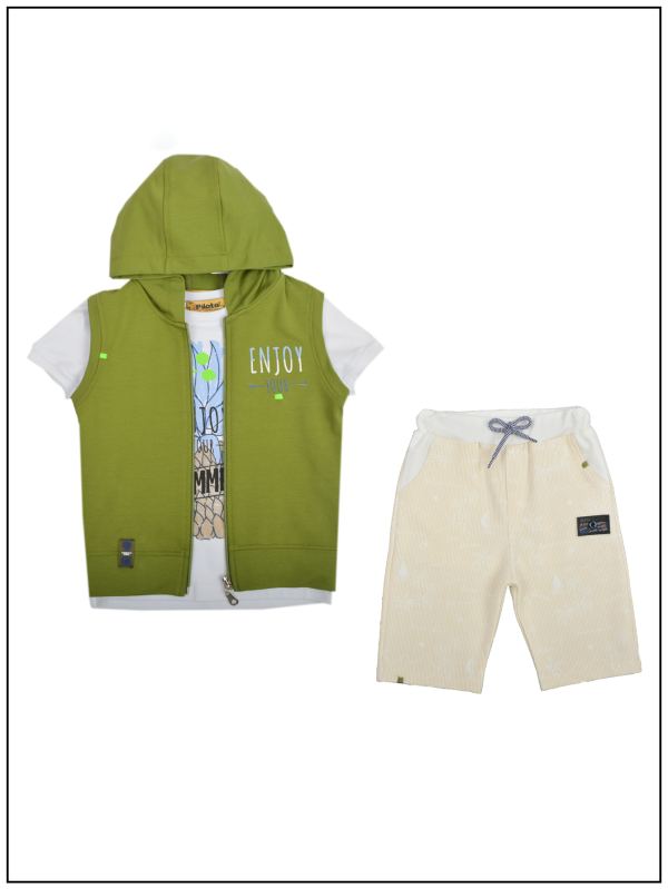 بجامة ولادي 3 قطع موديل 1779-1279