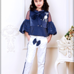 طقم بناتي تركي فاخر موديل 3423