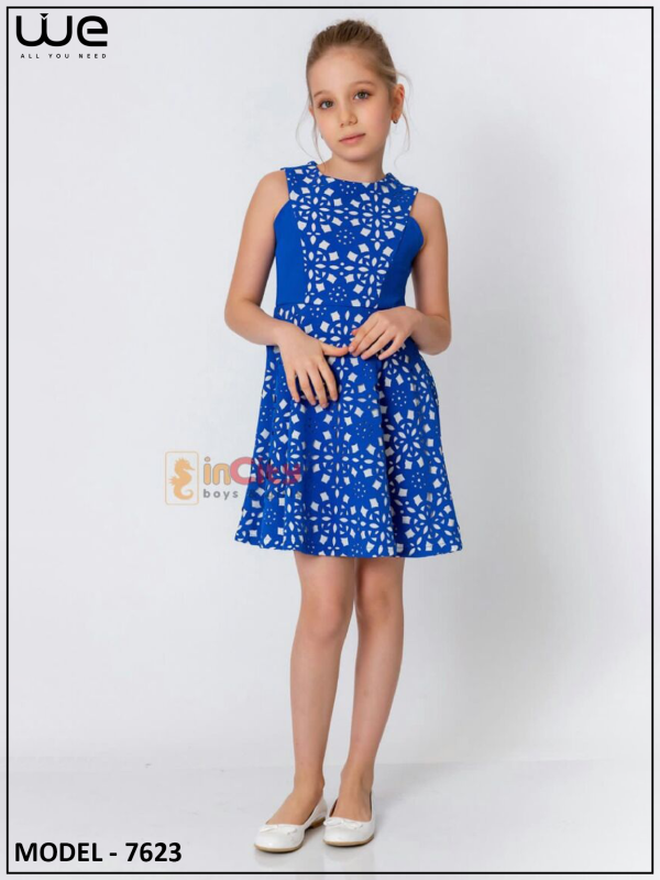 فستان بناتي IN CITY موديل 7623
