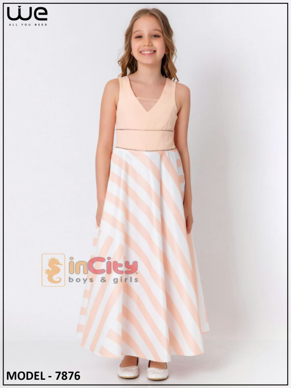 فستان بناتي IN CITY موديل 7876