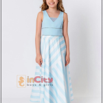 فستان بناتي IN CITY موديل 7876