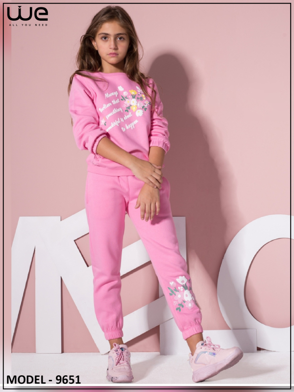 بجامة بناتي شتوي موديل 9651