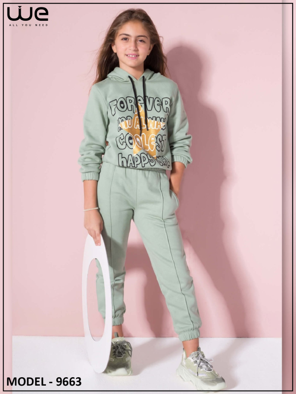 بجامة بناتي شتوي موديل 9663